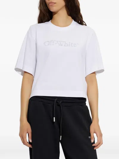 Off-white Logo-print T-shirt In White