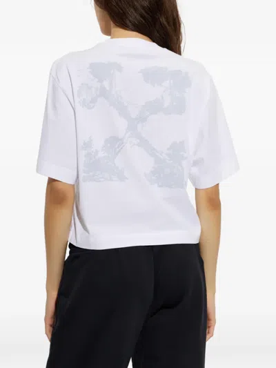 Off-white Logo-print T-shirt In White