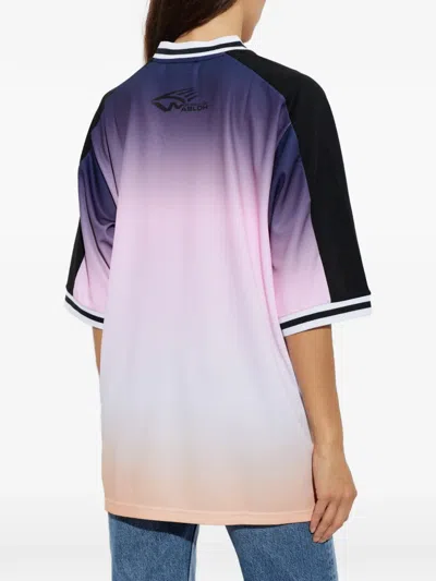 Off-white Oversized Logo-print T-shirt In Pink