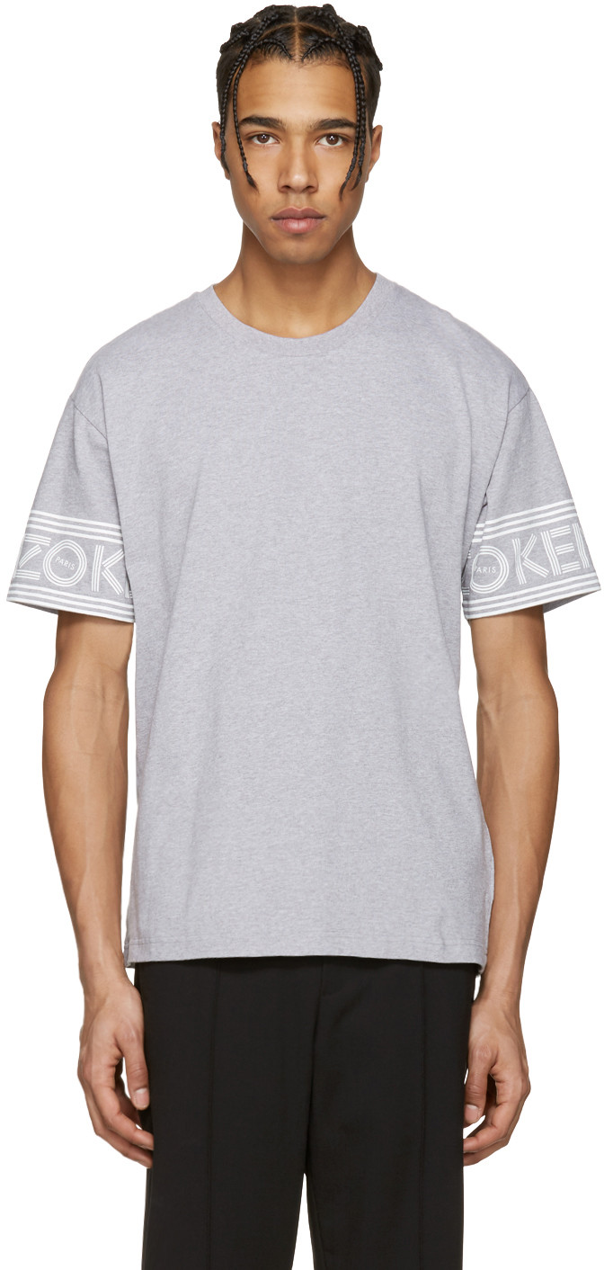 kenzo logo sleeve t shirt