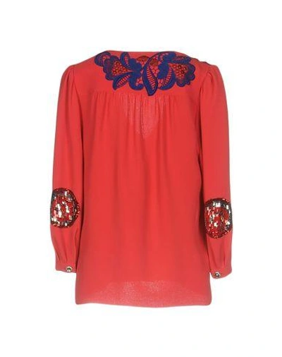 Shop Marc Jacobs Blouse In Red