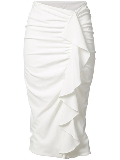 VERONICA BEARD Drew Cascade skirt DRYCLEANONLY
