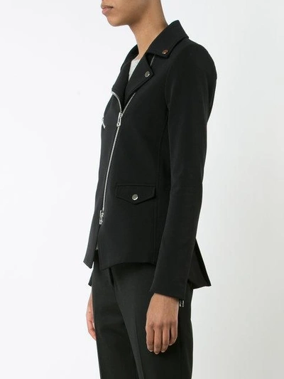 Shop Veronica Beard Scuba Hadley Jacket In Black