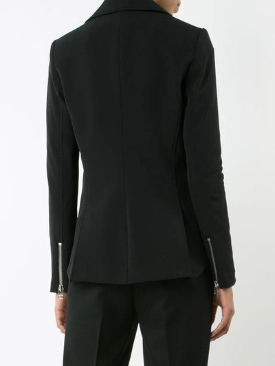 Shop Veronica Beard Scuba Hadley Jacket In Black