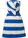 DELPOZO STRIPED BOW DRESS,4170608011831179