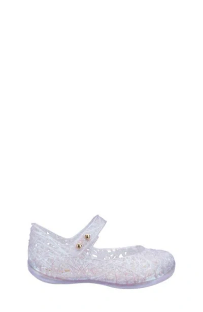 Mini Melissa Campana Mary Jane Flat In Multi