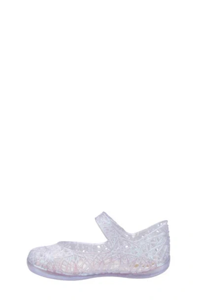 Mini Melissa Campana Mary Jane Flat In Multi