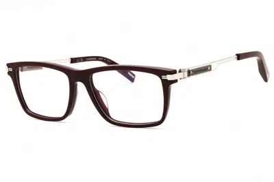 Chopard Vch357 Rectangular Acetate Eyeglasses In Brown
