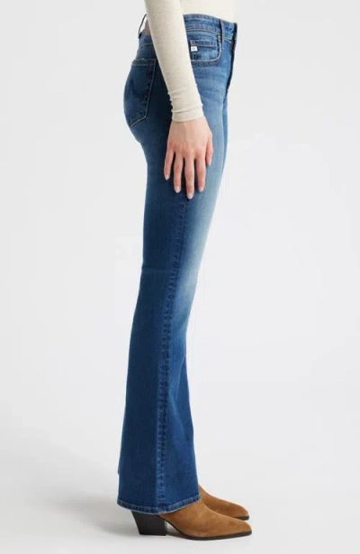 Ag Farrah Mid Rise Bootcut Jeans In Blue