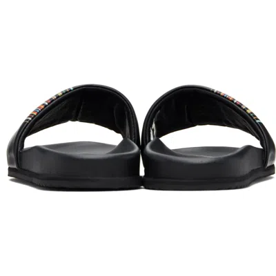 Paul Smith Stripe Band Slides In Multi