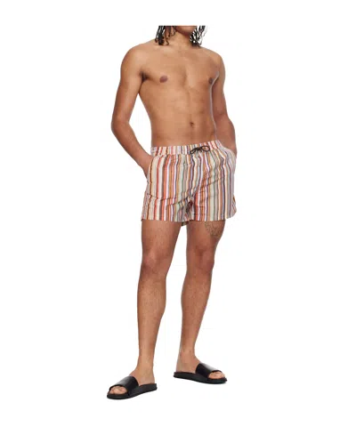 Paul Smith Stripe Band Slides In Multi