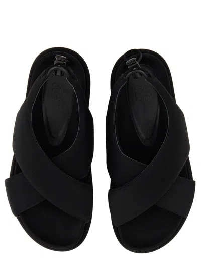 Gia Borghini Chunky Sandal With 4 Cm Sole For Women In Black
