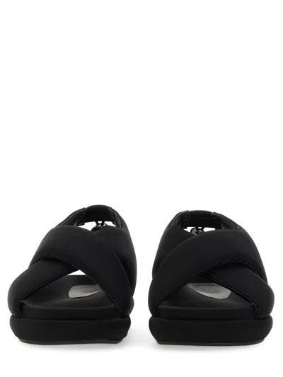 Gia Borghini Chunky Sandal With 4 Cm Sole For Women In Black