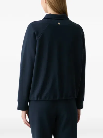Joop Drawstring-hem Raglan-sleeve Jacket In Blue