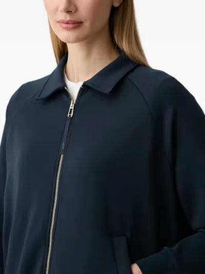 Joop Drawstring-hem Raglan-sleeve Jacket In Blue