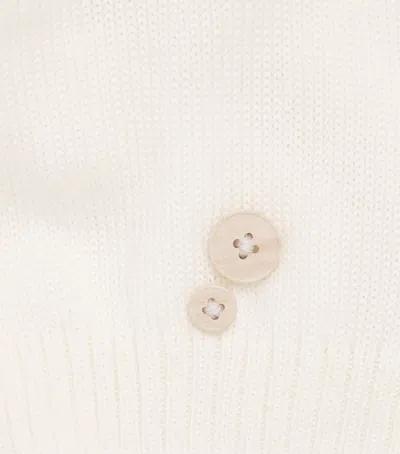 Bimbalò Bimbalo Wool Button-embellished Hat In White