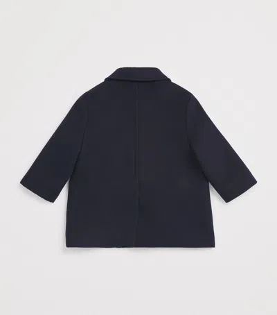 Bimbalò Bimbalo Collared Coat In Navy