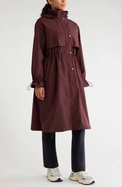 Zella 3-in-1 Trench Coat In Brown
