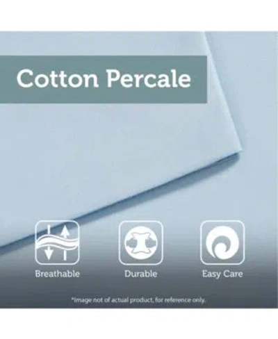 Madison Park Peached Cotton Percale Sheet Sets In Ivory