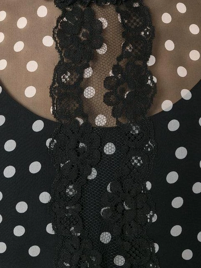 Shop Dolce & Gabbana Polka Dot Blouse