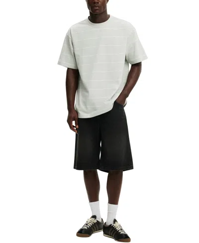 Cotton On Box Fit Plain T-shirt In Green