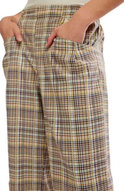 Free People Nice Choice Stripe Pull-on Pants In Multi
