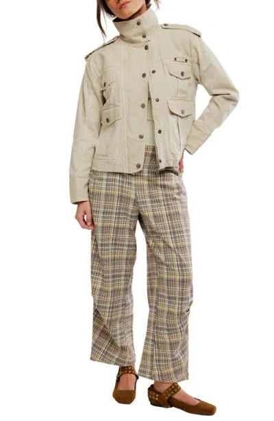 Free People Nice Choice Stripe Pull-on Pants In Multi