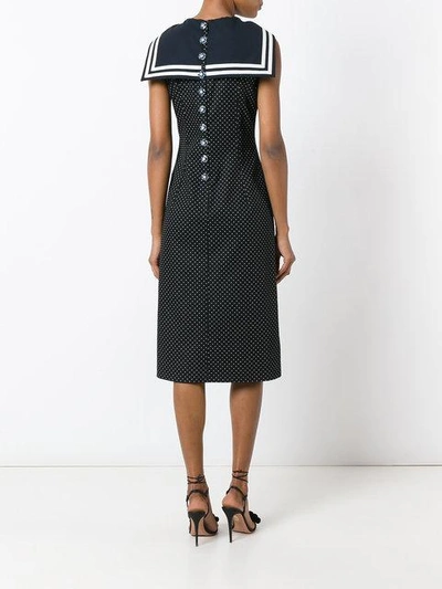 Shop Dolce & Gabbana Sailor Midi Dress