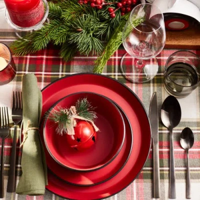 Stone Lain Albie Stoneware 32-piece Dinnerware Set In Multi