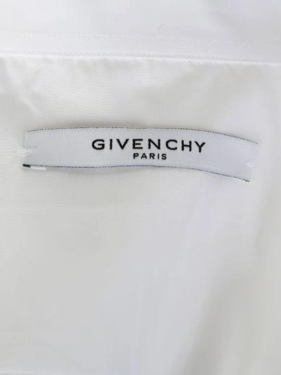 Shop Givenchy White Cotton Shirt