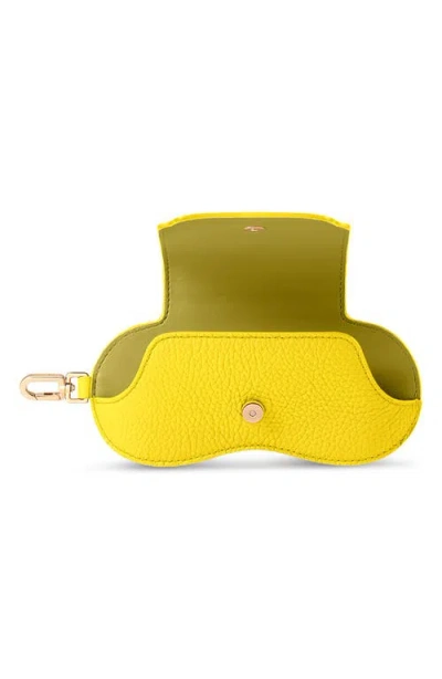 Maison De Sabre Maison De Sabré Leather Sunglasses Sling Case In Multi