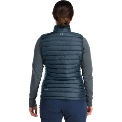 Rab Microlight Down Vest In Blue