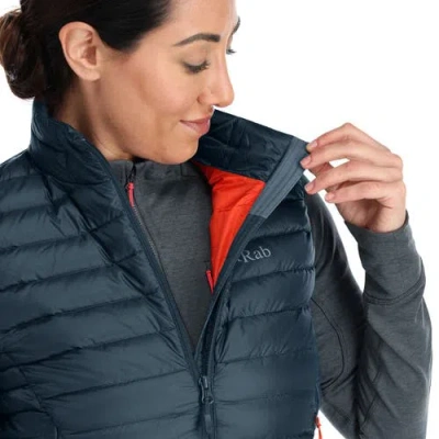 Rab Microlight Down Vest In Blue