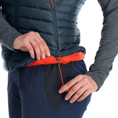 Rab Microlight Down Vest In Blue