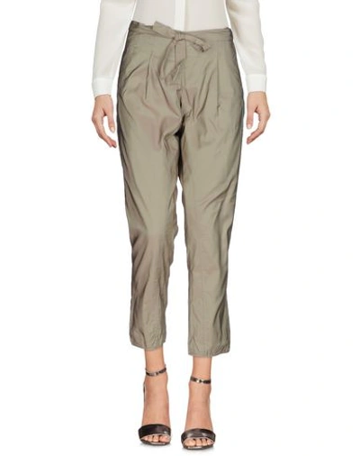 Ermanno Scervino Casual Trousers In Military Green