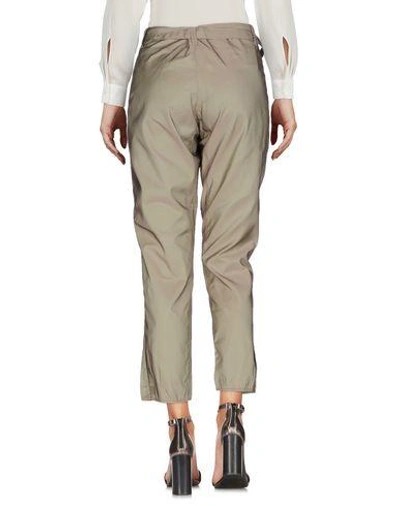 Shop Ermanno Scervino Casual Pants In Military Green