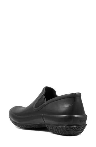 Bogs Patch Waterproof Slip-on Sneaker In Black