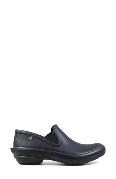 Bogs Patch Waterproof Slip-on Sneaker In Black