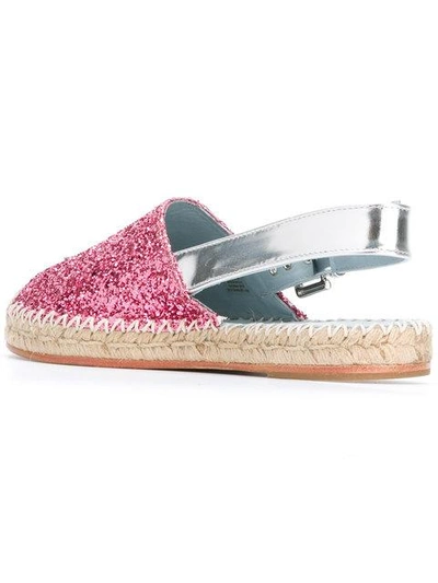 Shop Chiara Ferragni High Shine Espadrilles