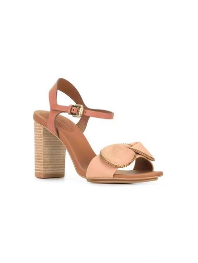 Shop See By Chloé Ankle Strap Stacked Heel Sandals