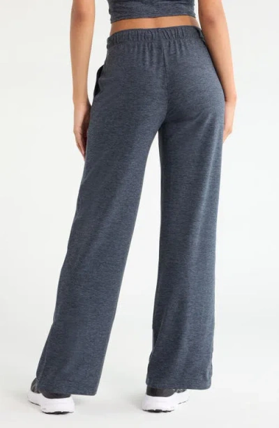 Zella Restore Soft Straight Leg Pull-on Pants In Blue