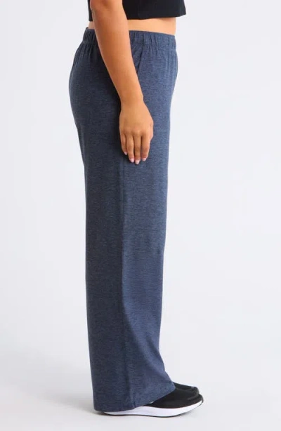 Zella Restore Soft Straight Leg Pull-on Pants In Blue