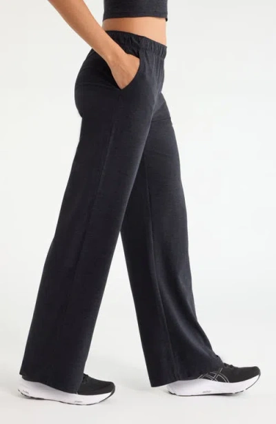 Zella Restore Soft Straight Leg Pull-on Pants In Black