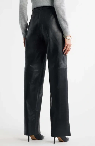 Nordstrom Leather Pants In Black