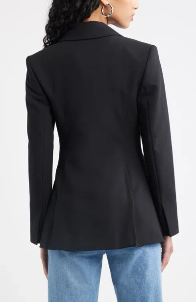 Open Edit The Icon Double Breasted Blazer In Black
