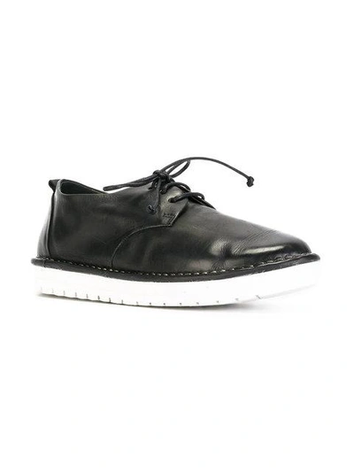 Shop Marsèll Contrast Sole Sneakers In Black