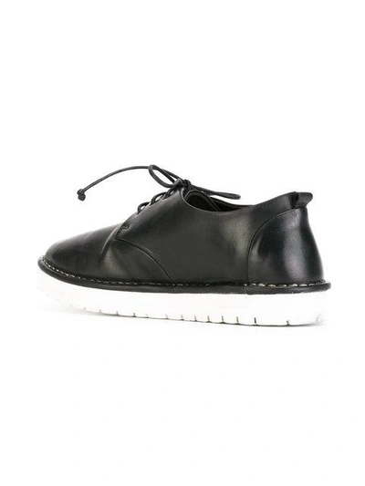 Shop Marsèll Contrast Sole Sneakers In Black