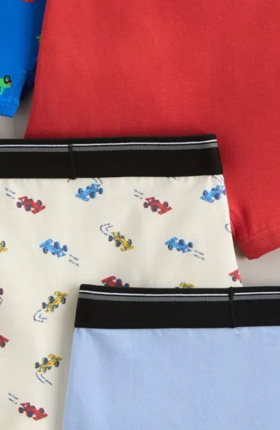 Nordstrom Kids' Assorted 5-pack Stretch Cotton Boxer Briefs In Multi