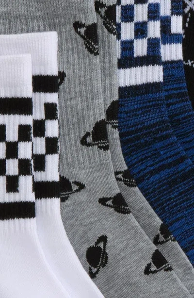 Nordstrom Kids' Assorted 6-pack Novelty Crew Socks In Multi