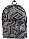 BALLY printed backpack,NYLON100%